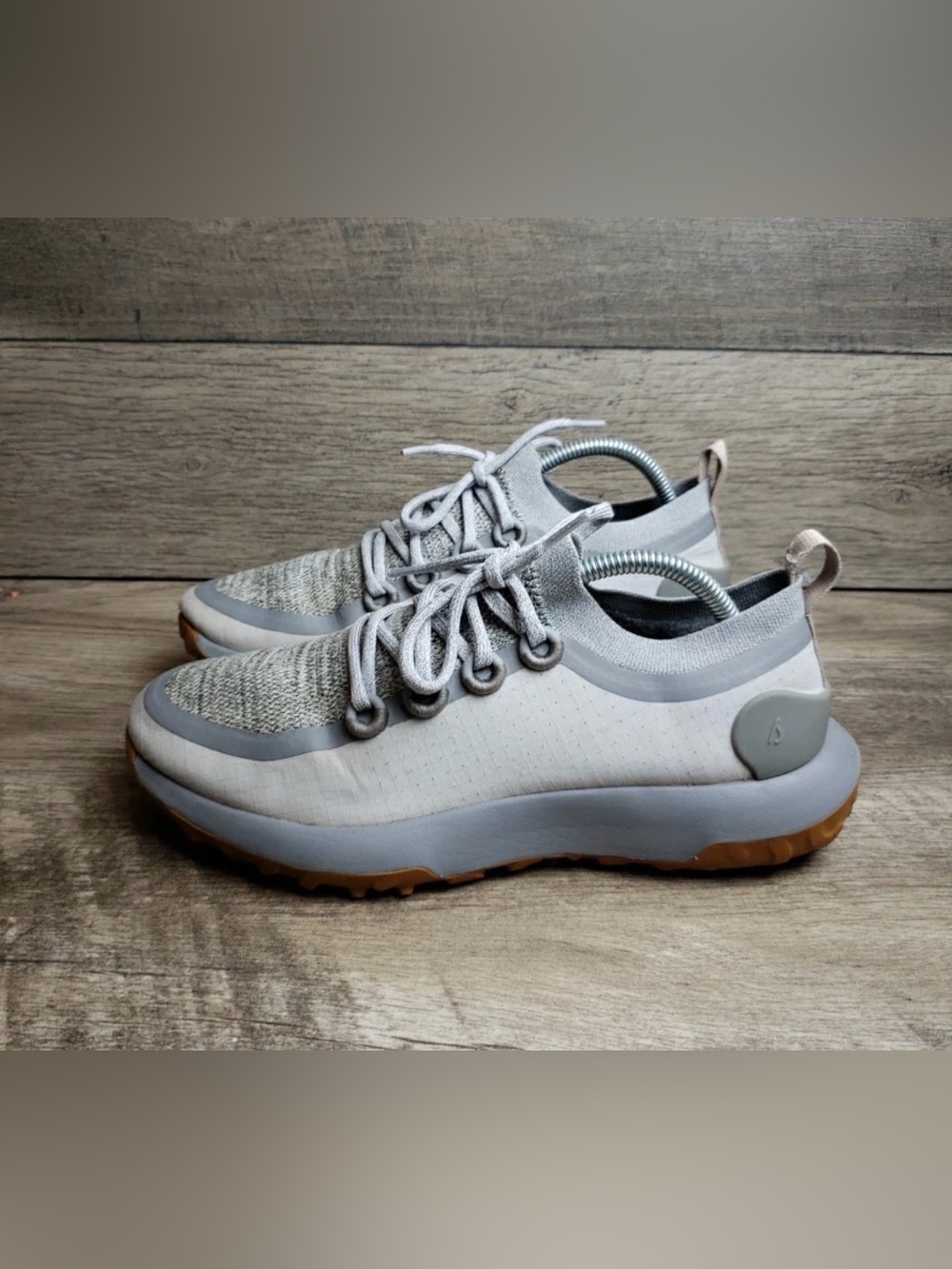 Allbirds Trail Runners Gray Hiking Sneakers women’s Size 8.5 Wool